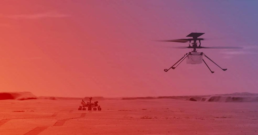 К полету готовится первый марсианский вертолет