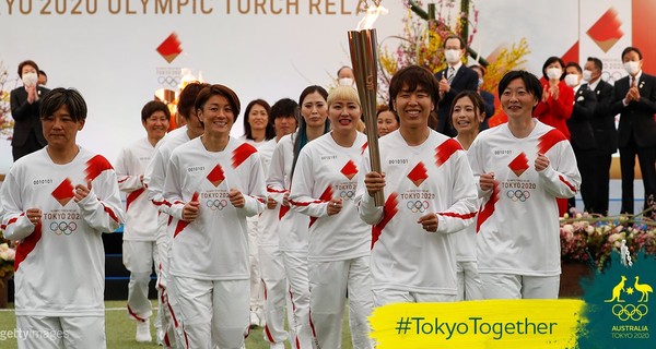 В Японии началась эстафета олимпийского огня