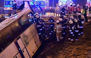 Число погибших в ДТП с украинцами в Польше возросло до шести