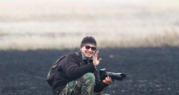 Бердвотчер Александр Настаченко: Без локатора в голове фламинго в Украине не найдешь