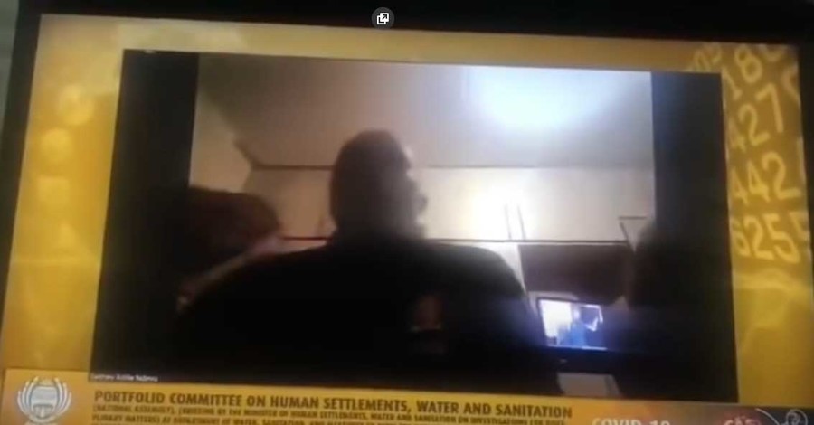 В ЮАР жена чиновника сорвала Zoom-конференцию, появившись на видео голой