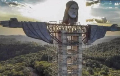 В Бразилии строят новую статую Христа выше прежней