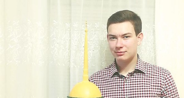 15-летний сумчанин получил медаль за пластилиновые шедевры