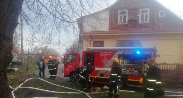 В Луцке на пожаре сгорела семья