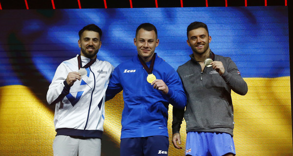 Радивилов выиграл золото чемпионата Европы, став лучшим в опорном прыжке