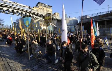 Власти Киева резко ответили на претензии в том, что допустили марш в честь дивизии СС 