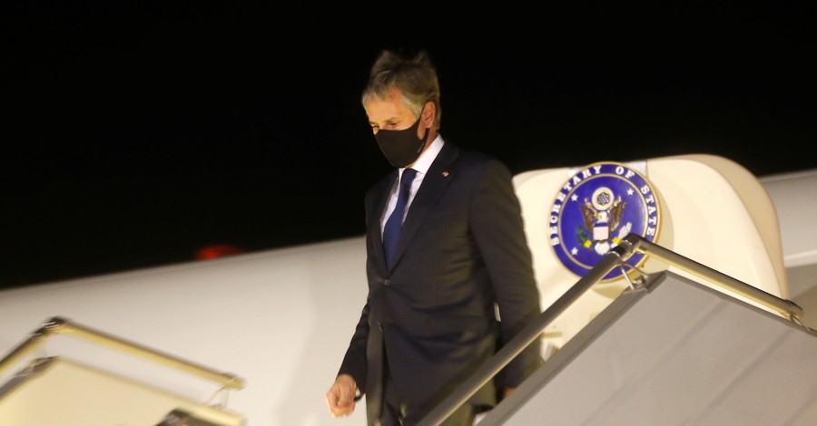 Госсекретарь США Энтони Блинкен прилетел в Украину