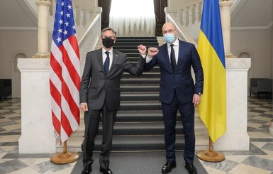 Шмыгаль встретился с госсекретарем США Блинкеном