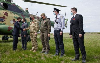 Накануне Дня Победы Владимир Зеленский, послы ЕС и G7 прибыли на Луганщину