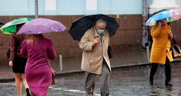 Украину зальет дождями, которые принесут похолодание