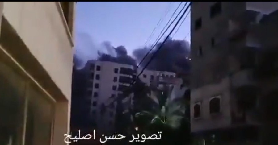13-этажное здание рухнуло в Газе после авиаудара Израиля