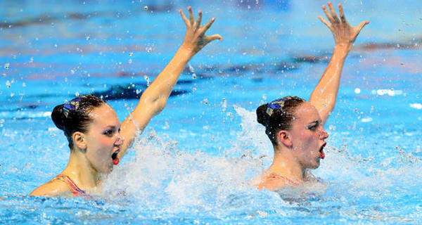 Украинки завоевали еще две медали на Чемпионате Европы по синхронному плаванию