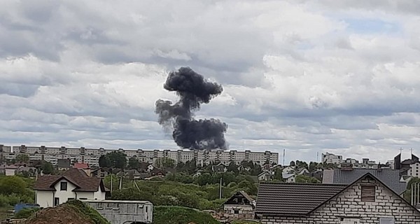 В Беларуси разбился военный самолет, есть погибшие