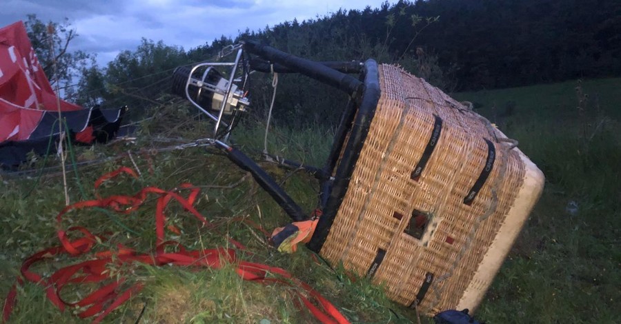 В Хмельницкой области упал воздушный шар: один человек погиб, пятеро пострадали