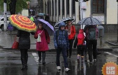 В Украину возвращаются дожди