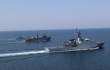 ВМС Украины и Великобритании провели совместные учения в Черном море 