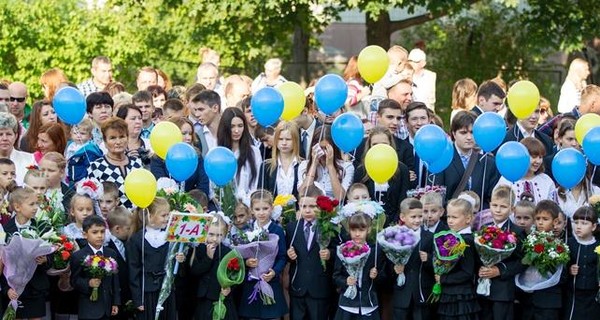 В школах Киева 1 сентября ждут 30 тысяч первоклашек