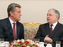 Ющенко привезет в Донецк президента Польши 