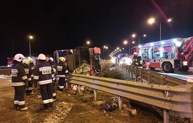 В Украине умер еще один пассажир автобуса, попавшего в жуткое ДТП в Польше