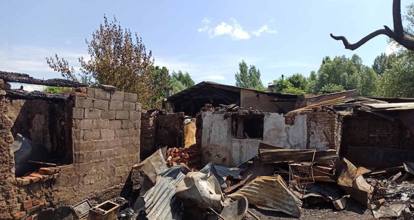 В Ужгороде сгорело ромское поселение