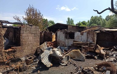 В Ужгороде сгорело ромское поселение