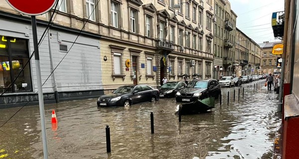 Львов внезапно накрыла сильная буря: деревья повырывало с корнями, остановлен электротранспорт 