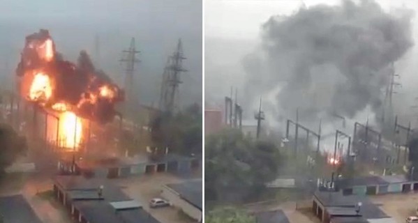 Московскую область накрыло штормом: взорвалась трансформаторная подстанция, упал строительный кран