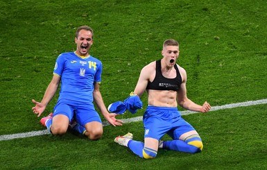 Украина — Швеция: самые яркие моменты матча чемпионата Европы в фотографиях
