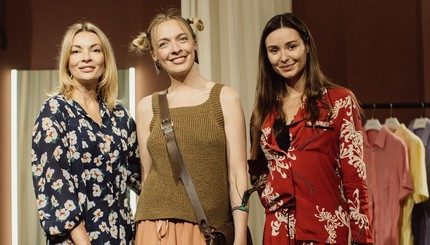 Василиса Фролова, Полина Логунова и киевская fashion-тусовка отметили день рождения магазина KAPSULA