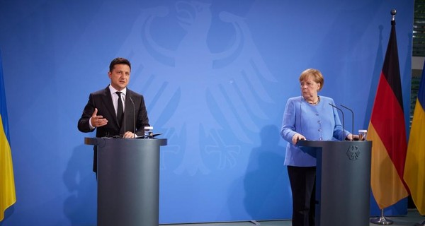 Туманные перспективы: о чем Зеленский договорился с Меркель