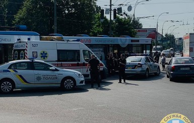 В Киеве за рулем умер водитель троллейбуса