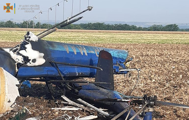 В Николаевской области разбился вертолет, есть погибшие