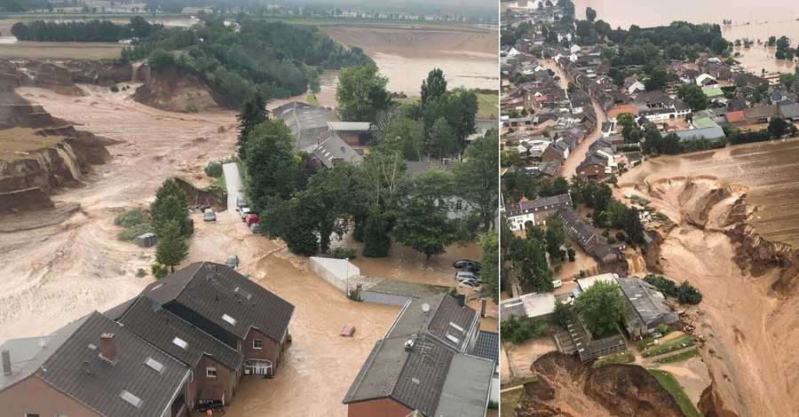 В Германии в результате наводнения погибло не менее 133 человек, еще десятки числятся пропавшими 