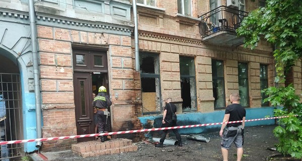 В Днепре в здании в центре города произошел взрыв 