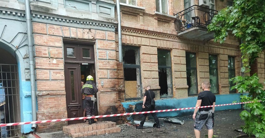 В Днепре в здании в центре города произошел взрыв 