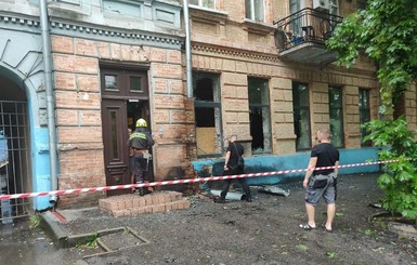 В Днепре в здании в центре города произошел взрыв 