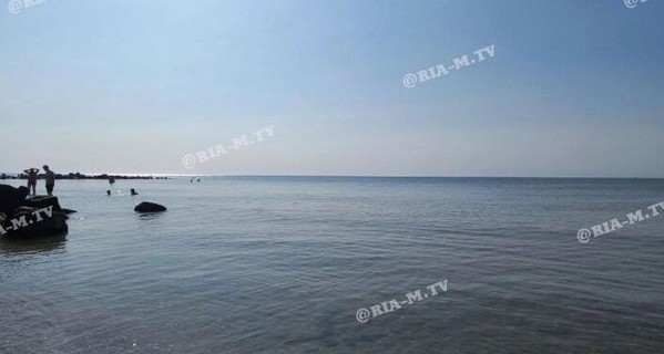 Азовское море временно очистилось от медуз после урагана
