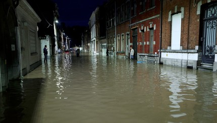 Наводнения в Бельгии