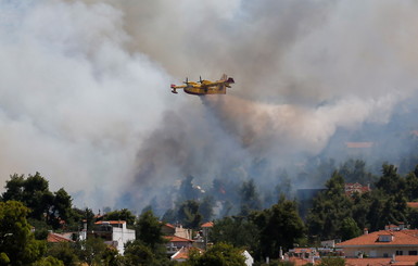 МИД: Пострадавших украинцев от пожаров в Албании и Греции нет