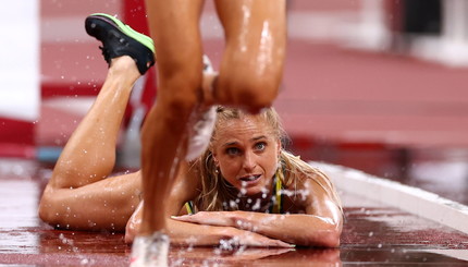 Олимпийские игры в Токио-2020 - Легкая атлетика - Женщины, бег с препятствиями на 3000 м - Финал -  Женевьев Грегсон из Австрали