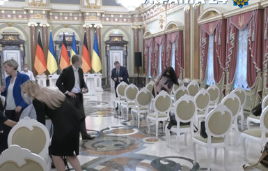 В Киеве началась встреча Ангелы Меркель и Владимира Зеленского 