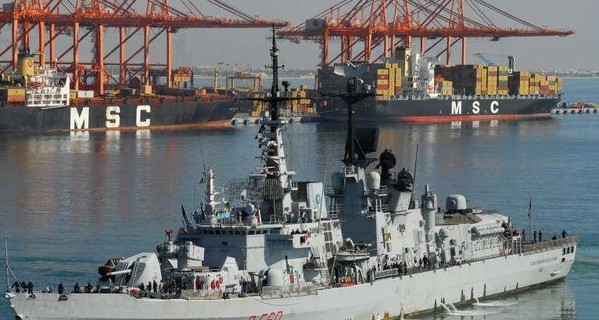 В репетиции морского парада в Одессе приняли участие корабли НАТО