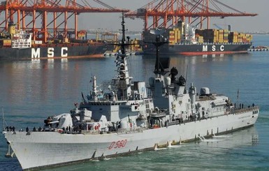 В репетиции морского парада в Одессе приняли участие корабли НАТО