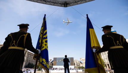 Военный парад на День независимости Украины: самые яркие кадры
