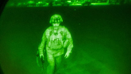 Последний американский военный покидает Афганистан