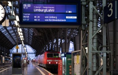Большая часть поездов Германии остановится из-за забастовки железнодорожников