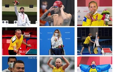 Украинские паралимпийцы завоевали еще пять наград