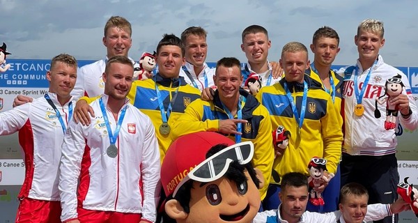 Украинские гребцы привезли 5 медалей с чемпионата мира среди юниоров и молодежи
