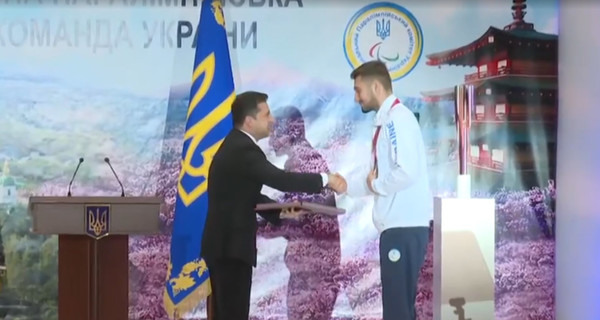 Паралимпиец Максим Крипак получил звание Героя Украины