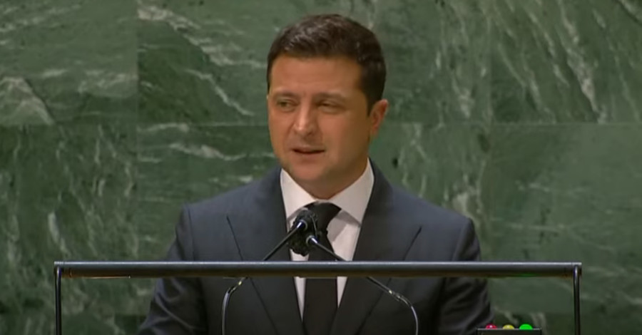 Зеленський: Якщо ООН не відреагує на вибори в Держдуму в Криму і на Донбасі, то «оживляти її вже пізно»